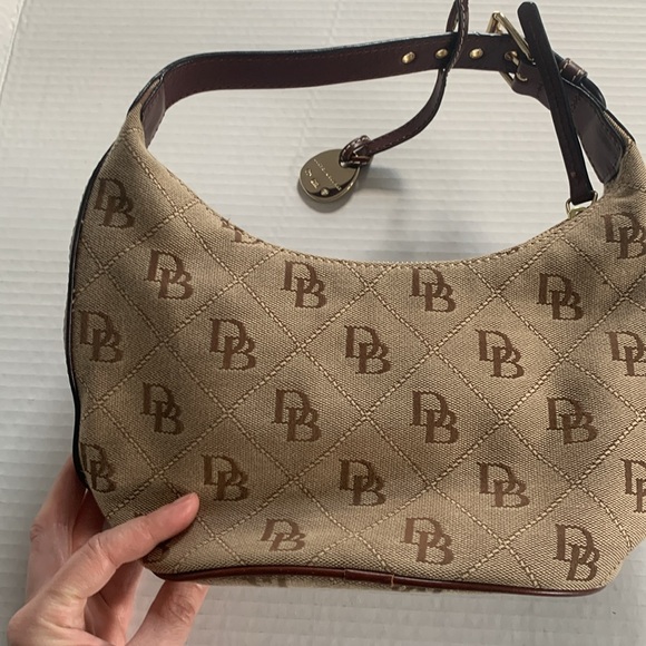 Dooney & Burke Monogrammed Bucket Bag - Picture 6 of 11